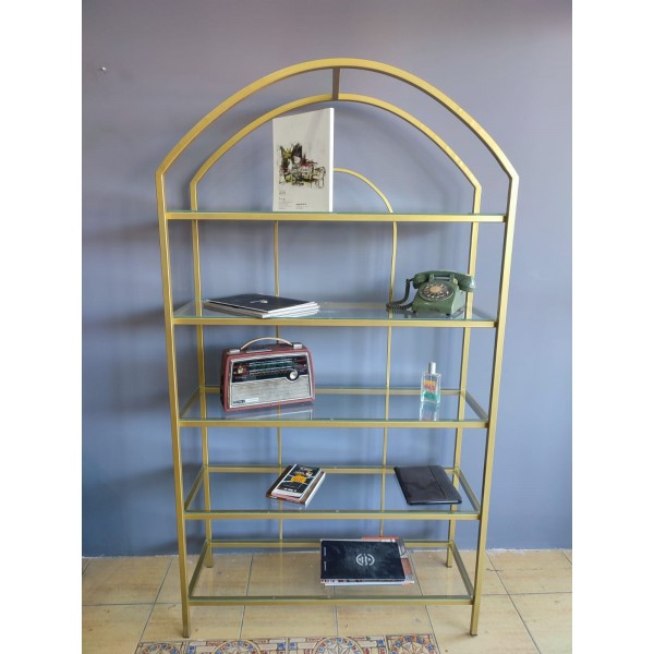 Metal Gold Oval Raf Kitaplık | Kitaplıklar | İnegöl Mobilya | Ücretsiz Nakliye | 2 Yıl Garantili Metal Gold Oval Raf Kitaplık | Kitaplıklar | İnegöl Mobilya