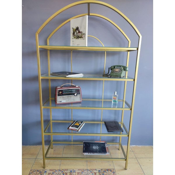 Metal Gold Oval Raf Kitaplık | Kitaplıklar | İnegöl Mobilya | Ücretsiz Nakliye | 2 Yıl Garantili Metal Gold Oval Raf Kitaplık | Kitaplıklar | İnegöl Mobilya