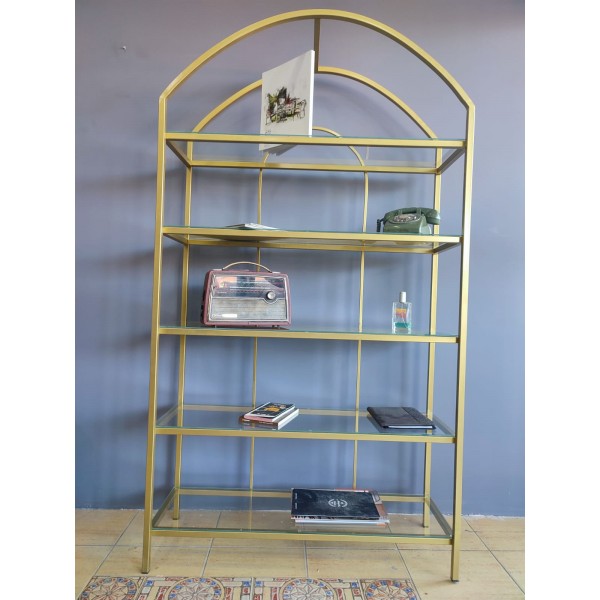 Metal Gold Oval Raf Kitaplık | Kitaplıklar | İnegöl Mobilya | Ücretsiz Nakliye | 2 Yıl Garantili Metal Gold Oval Raf Kitaplık | Kitaplıklar | İnegöl Mobilya