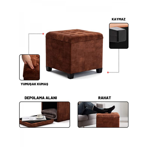 Kare Puf Bench Gri Renk Düğmeli Şık Ev Mobilyaları Koltuk Sandalye Sehpa | Puflar | İnegöl Mobilya | Ücretsiz Nakliye | 2 Yıl Garantili Kare Puf Bench Gri Renk Düğmeli Şık Ev Mobilyaları Koltuk Sandalye Sehpa | Puflar | İnegöl Mobilya