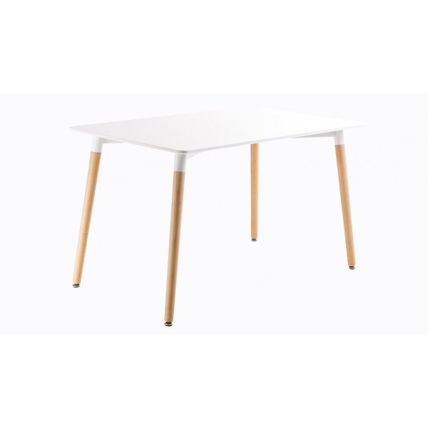 Eames Masa Sandalye Takımı Beyaz-Gri | Yemek Masaları | İnegöl Mobilya 