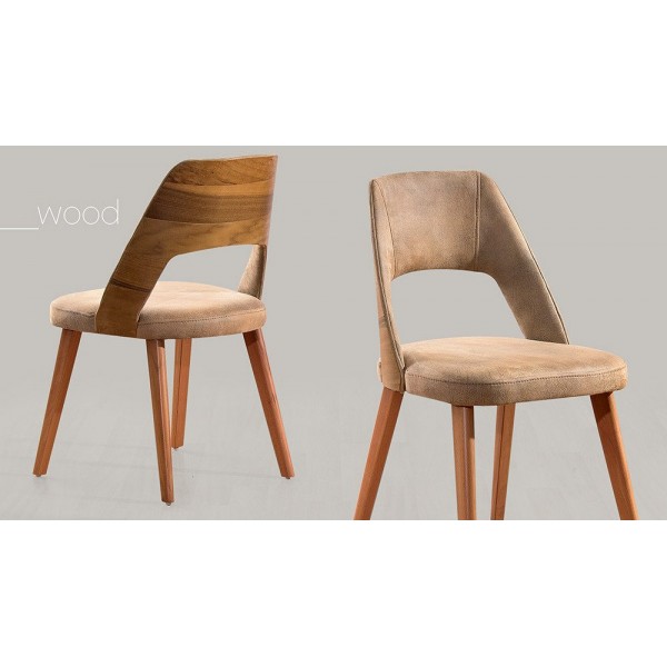 Petek Wood Sandalye | Sandalyeler | İnegöl Mobilya 