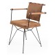 Loft Metal Ahşap Sandalye Kahverengi | Sandalyeler | İnegöl Mobilya 