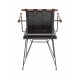 Loft Metal Ahşap Sandalye Siyah | Sandalyeler | İnegöl Mobilya 