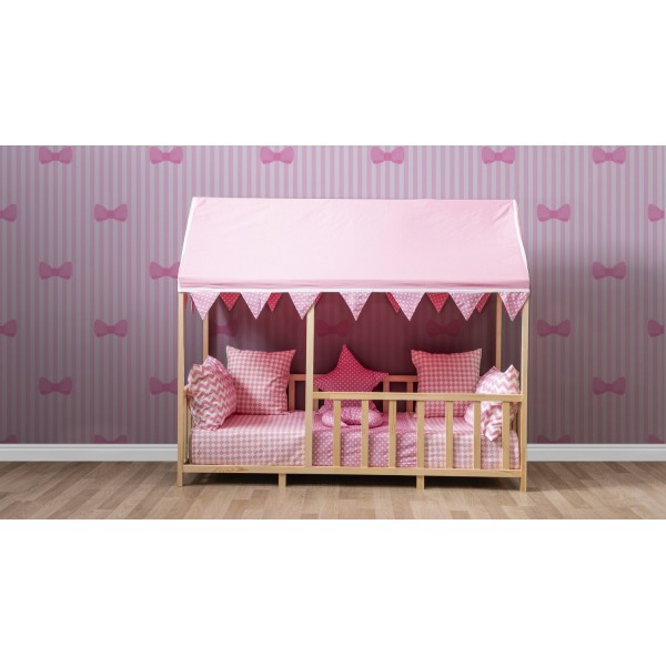 Fionna Montessori Ahşap Yatak ( beşik ) | Bebek Beşikleri | İnegöl Mobilya 